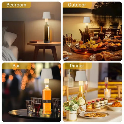 Rechargeable LED Desk Lamp with Touch Dimming Feature - Smarsty