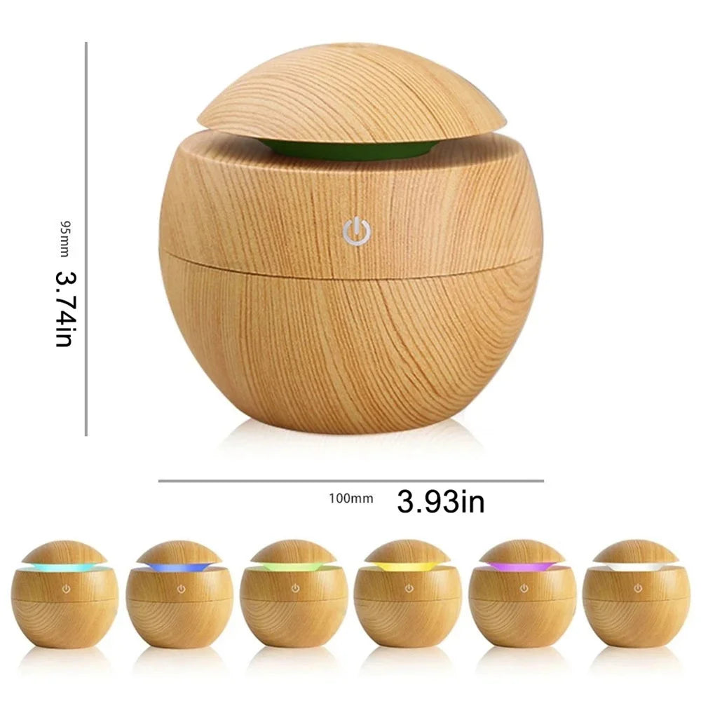 Electric Aromatherapy Humidifier with Ultrasonic Mist - Smarsty