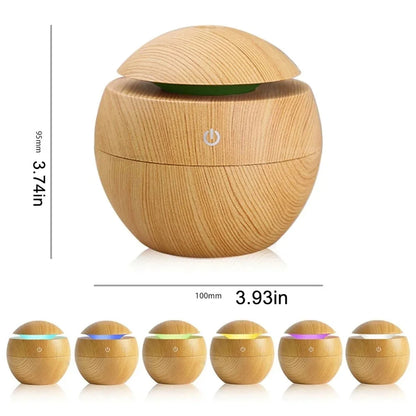 Electric Aromatherapy Humidifier with Ultrasonic Mist - Smarsty