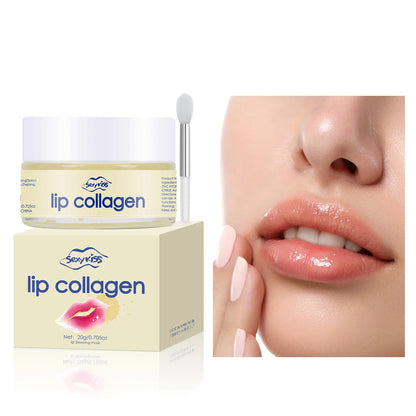 Hyaluronic Acid Collagen Lip Mask for Deep Hydration - Smarsty