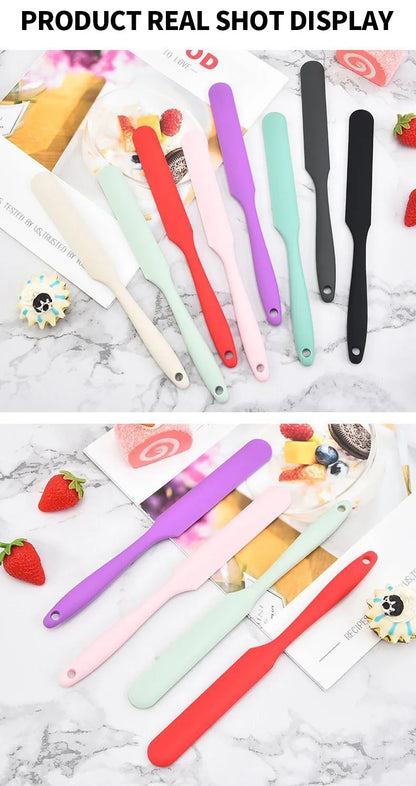 Heat Resistant Silicone Spatula for Baking and Mixing - Smarsty