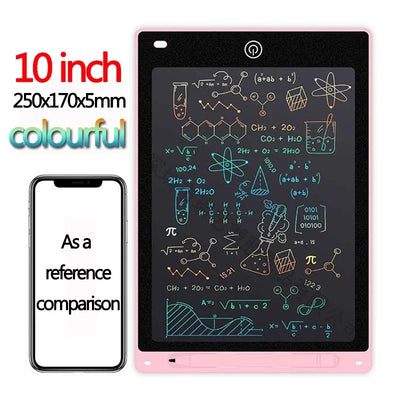 10/12/inch LCD Writing Tablet Drawing Board Kids Graffiti Sketchpad Toys Handwriting Blackboard Magic Drawing Board Kid Toy Gift - Smarsty