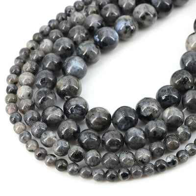 Natural Stone Beads Blue Tiger Eye Crystal Amethyst Rose Quartz Gemstone Bead for Jewelry Making Bracelet Necklace 4/6/8/10MM - Smarsty