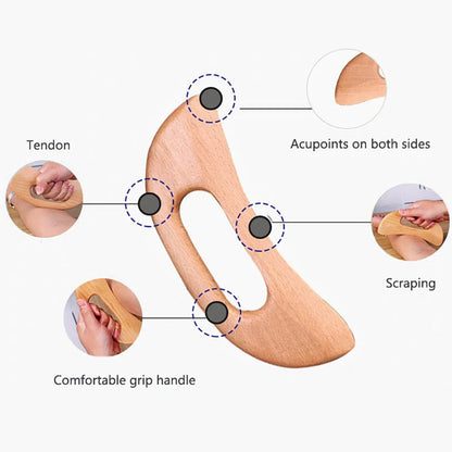 Wooden Gua Sha Tool for Effective Body Massage - Smarsty