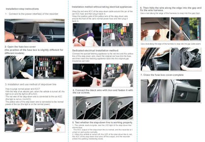 4Channel WiFi Dash Cam Night Vision With Loop Recording - Smarsty