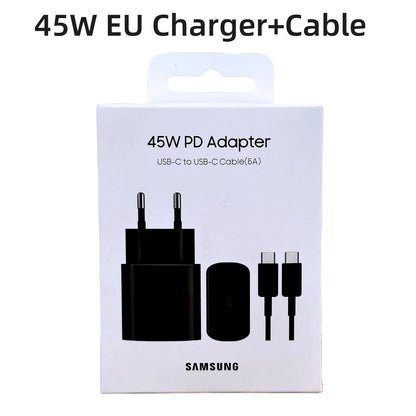 45W USB C Charger Fast Charge EU Certified for Galaxy - Smarsty