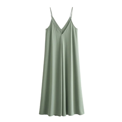 MUJER Black Slip Long Dresses for Women Red Draped Summer Dress Woman 2025 Sexy Backless Maxi Dress Women Summer Beach Dresses - Smarsty