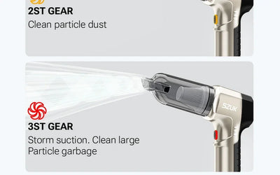 Cordless Car Vacuum Cleaner With Strong Suction Portable - Smarsty