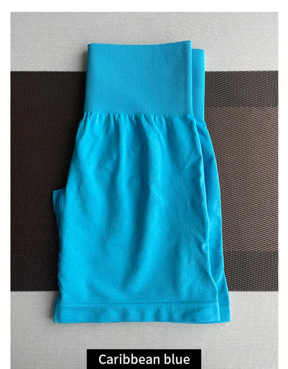 TKITK Seamless Shorts Women  Workout Shorts Fitness Sports Short Gym Yoga Shorts Yoga pants leggings cycling shark pants - Smarsty