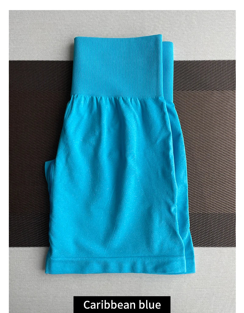 TKITK Seamless Shorts Women  Workout Shorts Fitness Sports Short Gym Yoga Shorts Yoga pants leggings cycling shark pants - Smarsty