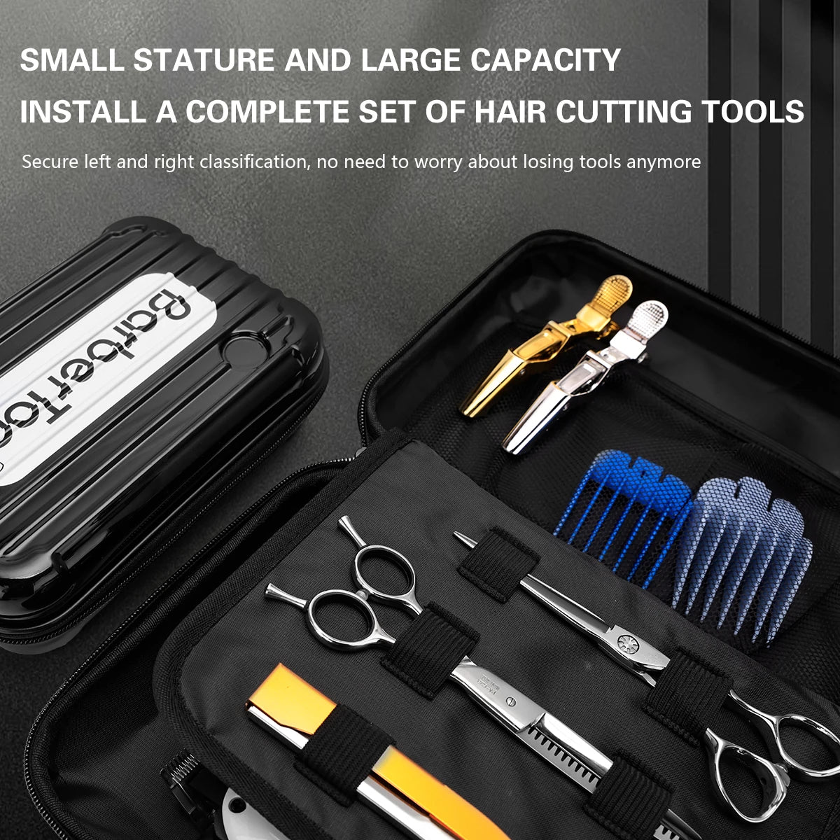 Portable Hair Scissors Case Bag Waterproof and Shockproof - Smarsty