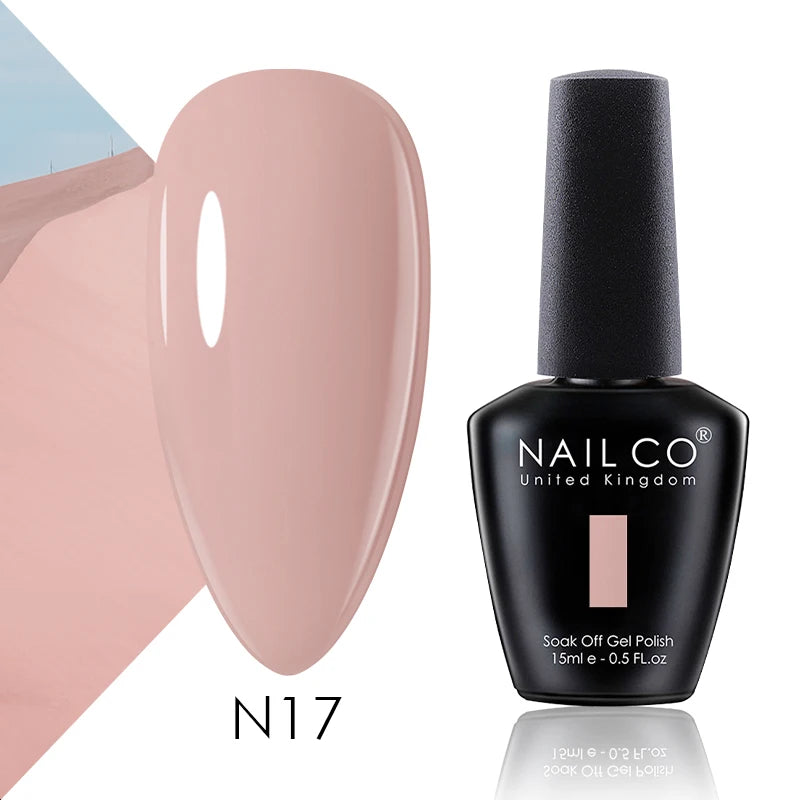 NAILCO 15ml Gel Top Coat and Base Coat for Long-Lasting Shine - Smarsty