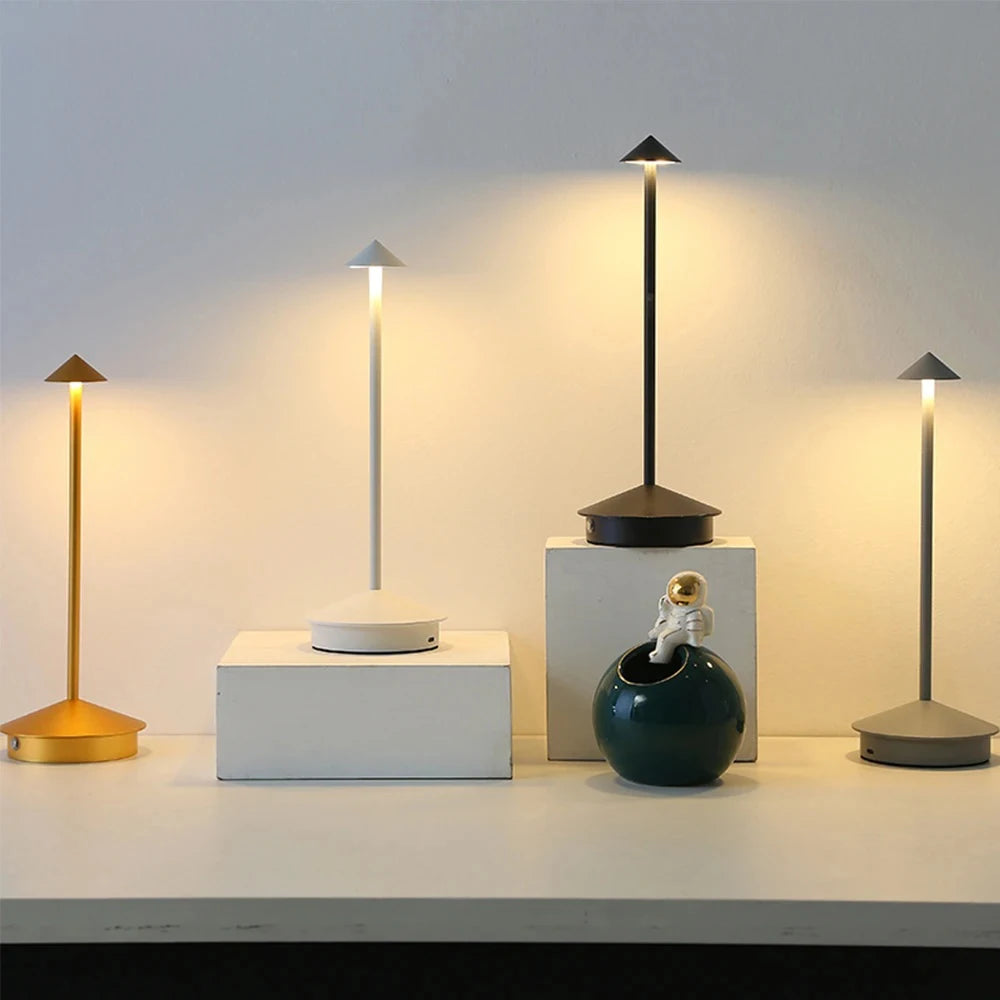 Rechargeable LED Touch Sensor Table Lamp with Dimming - Smarsty