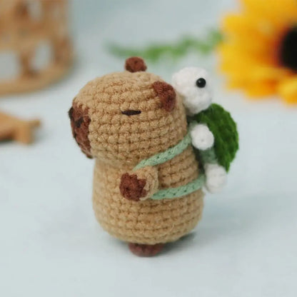 Capybara Crochet Kit for Beginners with Easy Instructions - Smarsty