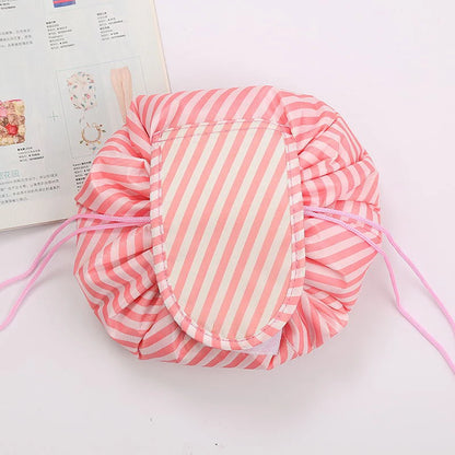 Waterproof Drawstring Cosmetic Bag Travel Makeup Organizer - Smarsty