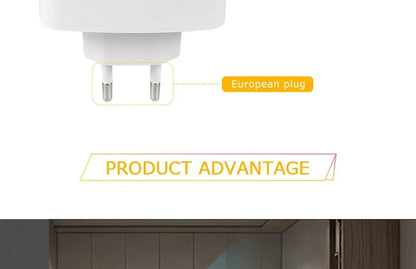 LED Motion Sensor Night Light for Kids Bedrooms - Smarsty