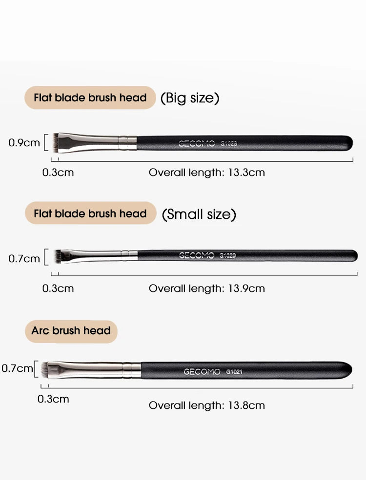 Eyeliner and Eyebrow Brush for Precise Makeup Application - Smarsty