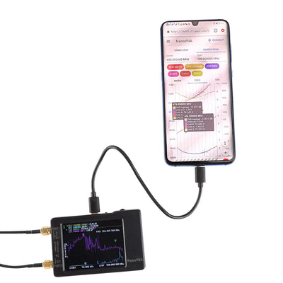 NanoVNA-H Vector Network Analyzer with Wide Frequency Range - Smarsty