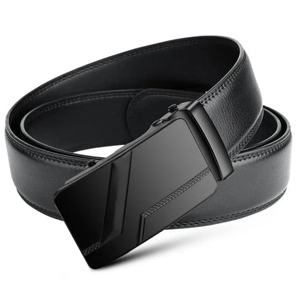 Mens PU Leather Automatic Buckle Belt High Quality - Smarsty