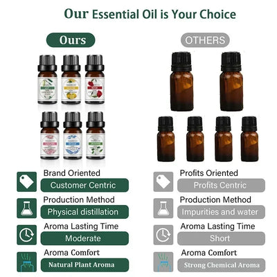 10Ml Essential Oil Fruit Flavor Natural Plant Making Diffuser Essential Oil Mango Pineapple Flavoring Oil for DIY Soap Candles - Smarsty