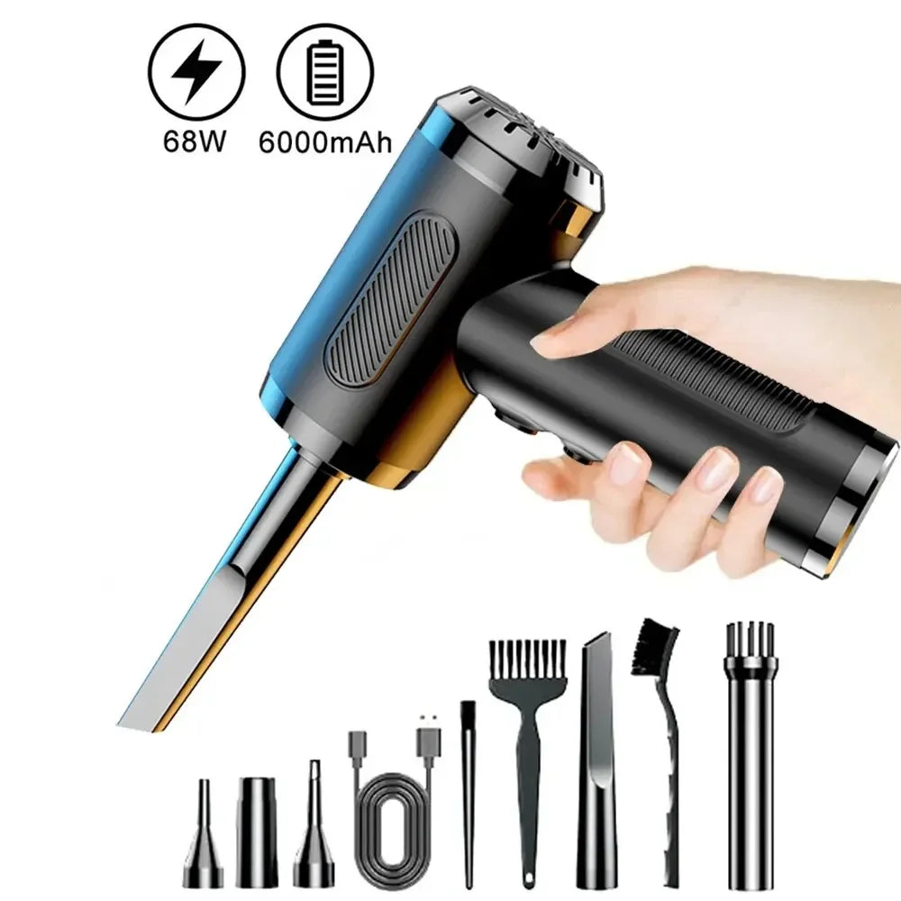 Rechargeable Portable Air Duster 50000RPM for Keyboard