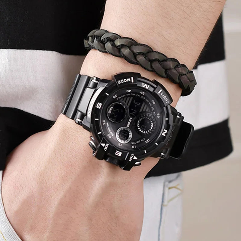 YIKAZE Waterproof Digital Sports Watch for Men - Smarsty