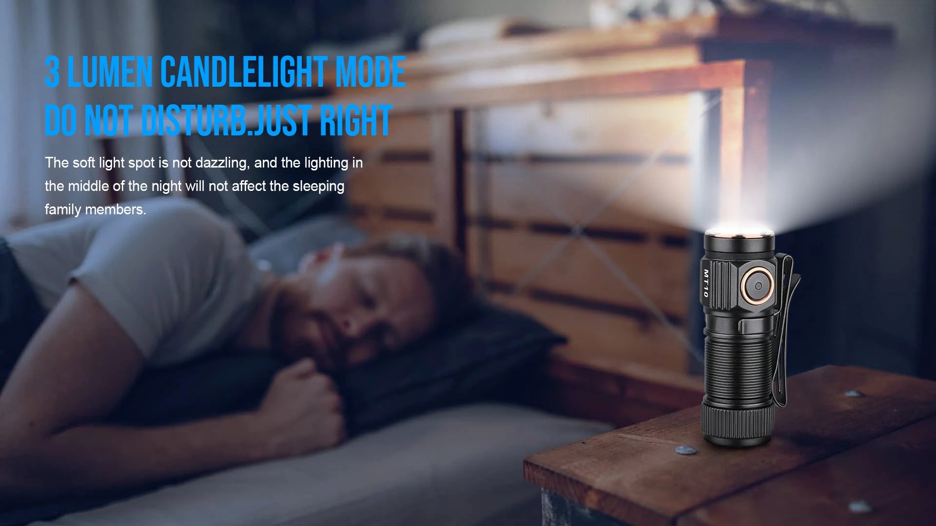 Trustfire MT10 Rechargeable LED EDC Flashlight 1000 Lumens Type USB C Charging Torch Mini 16340 Light MVB Optics with Magnet Lan