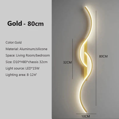 Modern LED Wall Lamp for Minimalist Bedroom Lighting - Smarsty