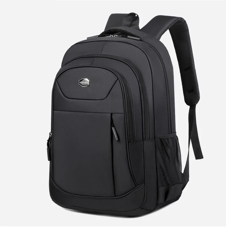Men's Backpack Oxford Waterproof Backpack Business Computer Bag Leisure Travel Backpack High School Student Backpack - Smarsty