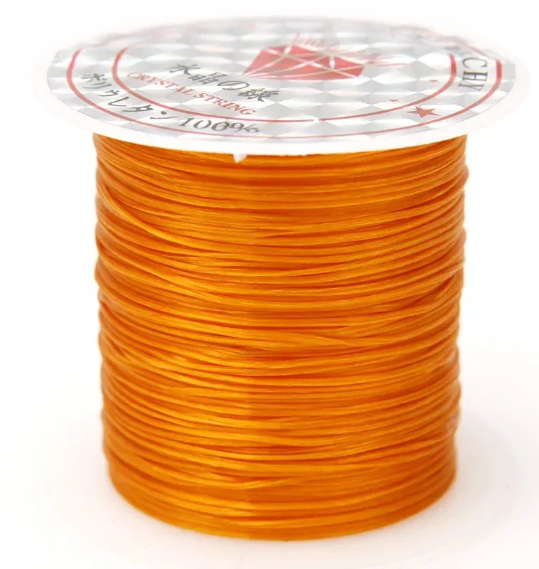 Strong Elastic Beading Cord 1mm 10m Durable Stretch - Smarsty