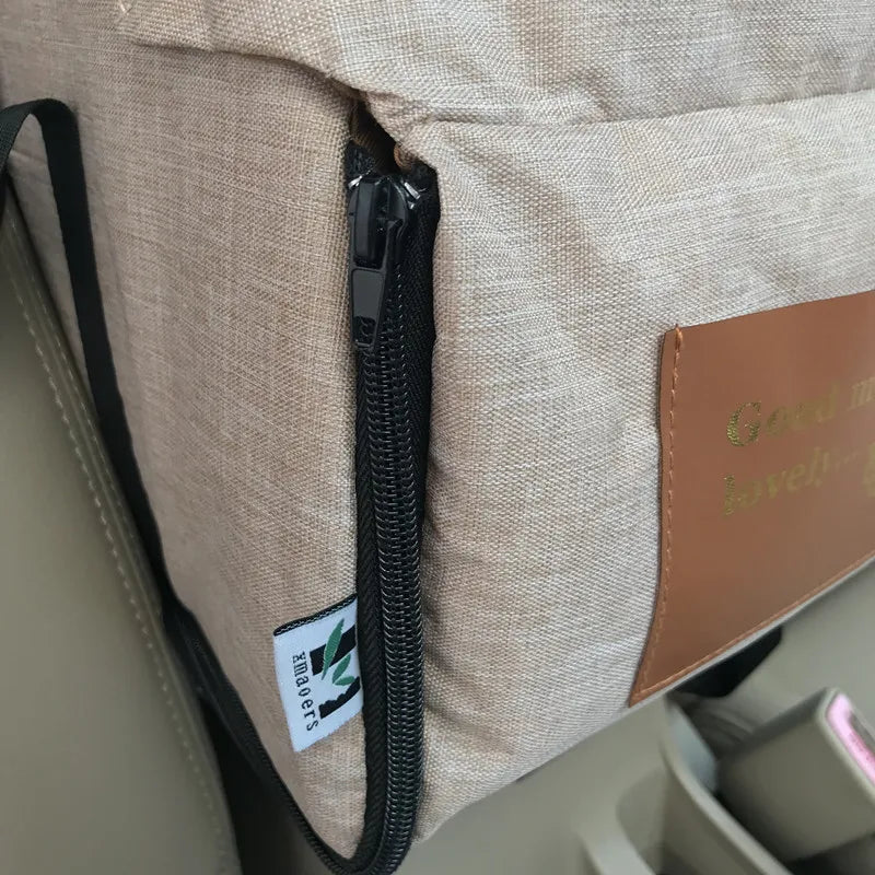 Portable Dog Car Seat Bed for Safe Travel - Smarsty