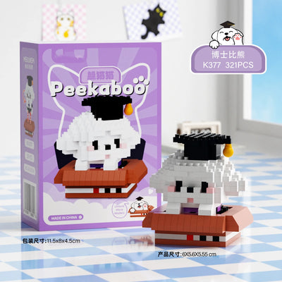 Animal Small Particle Dog Cat  Mini Building Blocks DIY Assembly Brick Sets Educational Toys for Kid 10 To 12 Year Birthday Gift - Smarsty