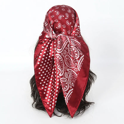 Luxury Silk Scarf for Women Sun Protection Designer Shawl - Smarsty