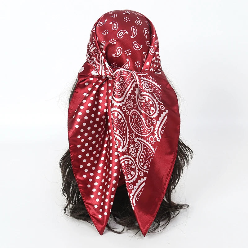 Luxury Silk Scarf for Women Sun Protection Designer Shawl - Smarsty