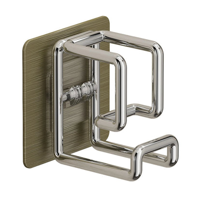 1/2/4/6Pcs Stainless Steel Washbasin Hook Multifunction Punch-free Kitchen Bathroom Rack Basin Storage Rack Towel Hanging Holder