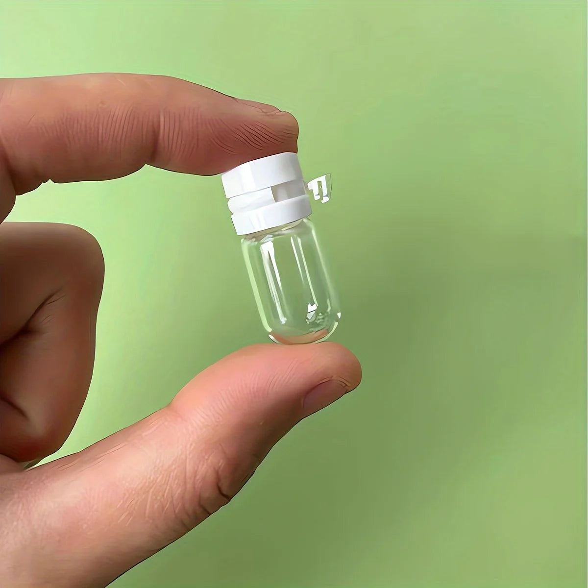 10 Pack Clear Travel Bottles for Makeup and Lotion - Smarsty