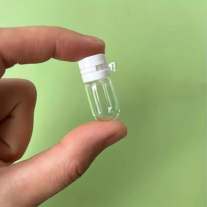 10 Pack Clear Travel Bottles for Makeup and Lotion - Smarsty