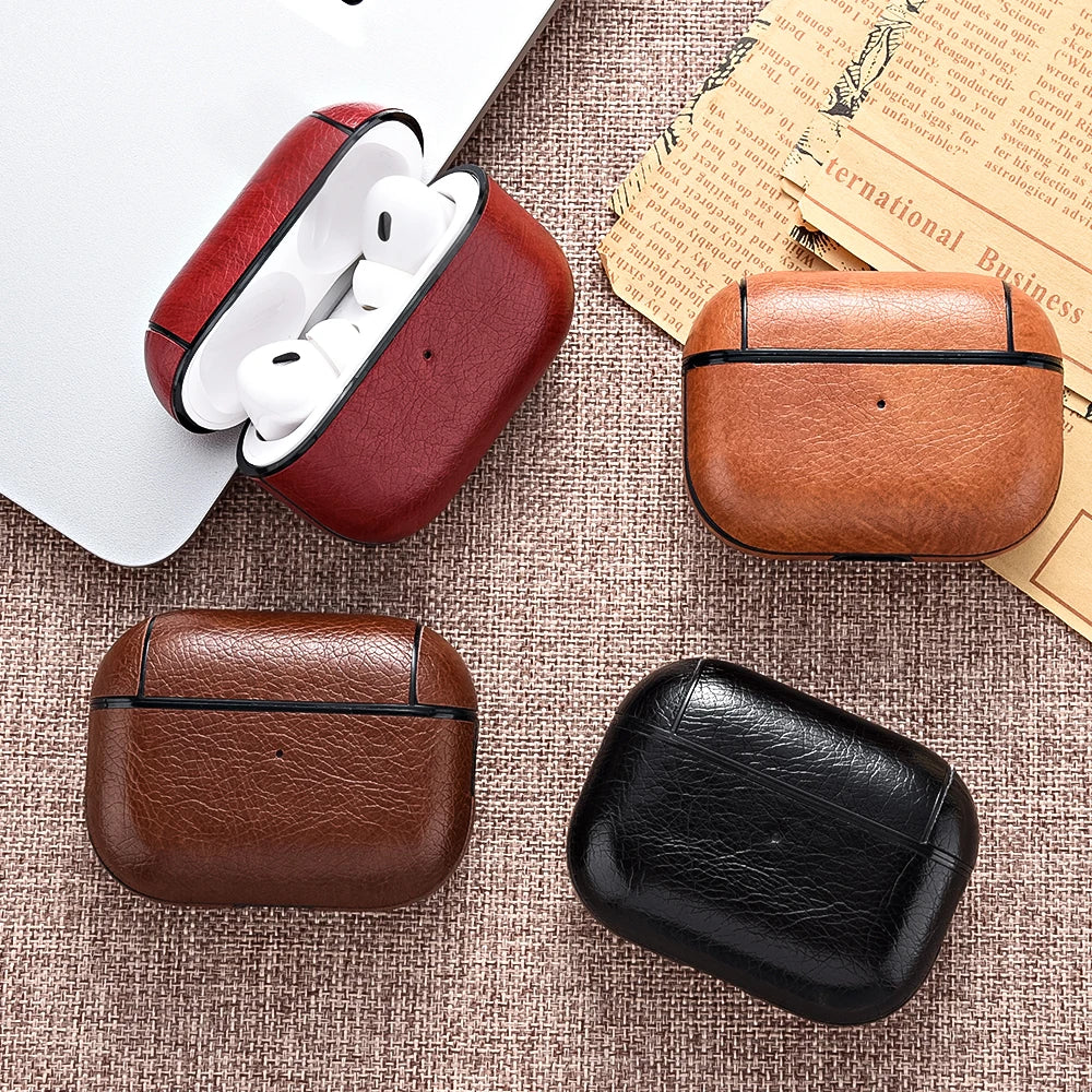 Leather Case for AirPods Pro 2 with Durable Protection - Smarsty