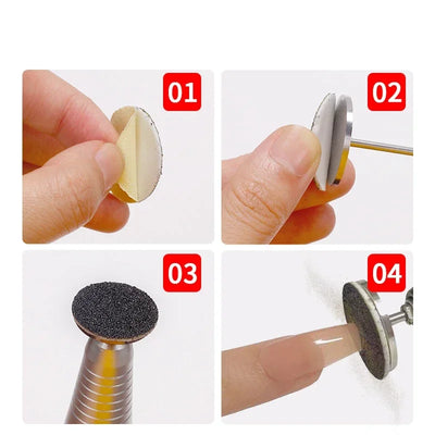Replaceable Sanding Paper Pedicure Kit for Smooth Feet - Smarsty