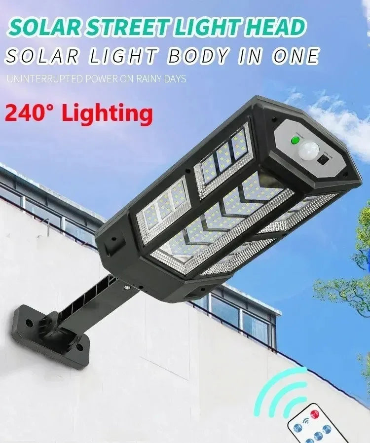 15000LM Solar Motion Sensor Light for Outdoor Use - Smarsty