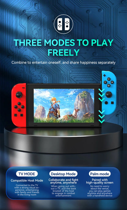 BT 5.2 RGB LED Joy Controller for Nintendo Switch - Smarsty