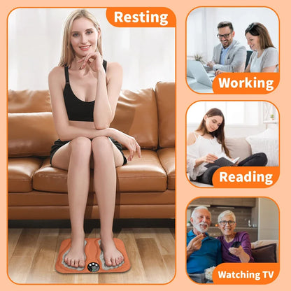 3D Smart Foot Massage Pad with Remote Control - Smarsty