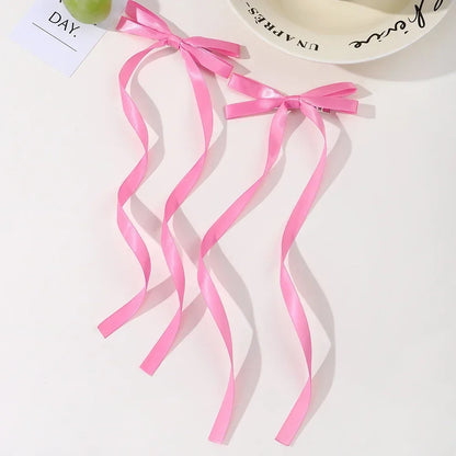 Fabric Hair Bow Clips Set for Women and Girls - Smarsty