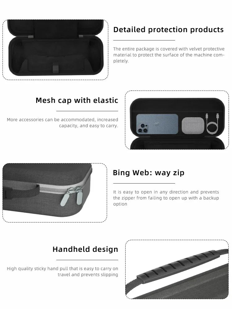 Portable EVA Hard Case for PS5 Console Protection - Smarsty