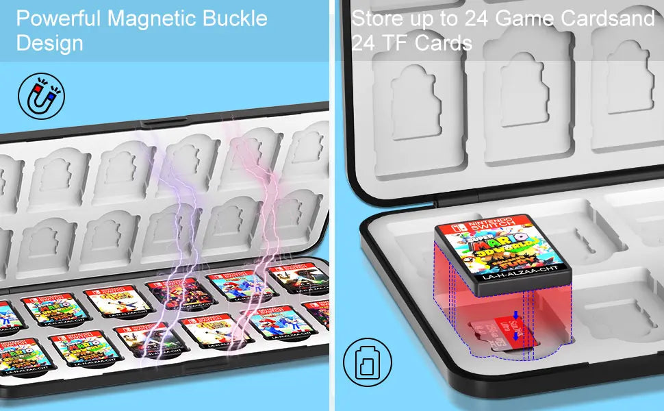24 In 1 Game Card Storage Case for Nintendo Switch - Smarsty