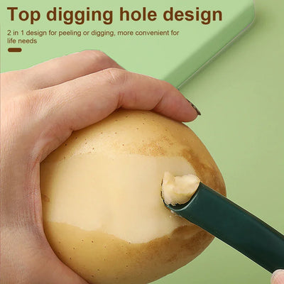 Kitchen Potato Peeler Fruits Vegetables Planer Professional Carrots Melon Chopper Grater Scraper Planing Tool Home by Smarsty