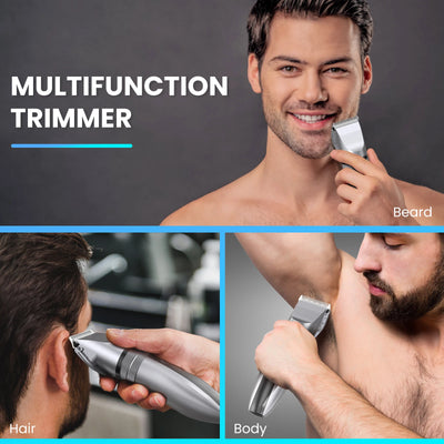 Sejoy Electric Hair Clippers Men Professional kit USB Rechargeable Men's Barber Hair Cutting Machine Beard Trimmer For Men Kids - Smarsty