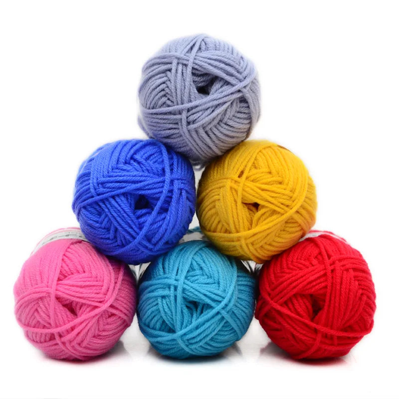 Soft Cotton Knitting Yarn for DIY Baby Sweaters - Smarsty