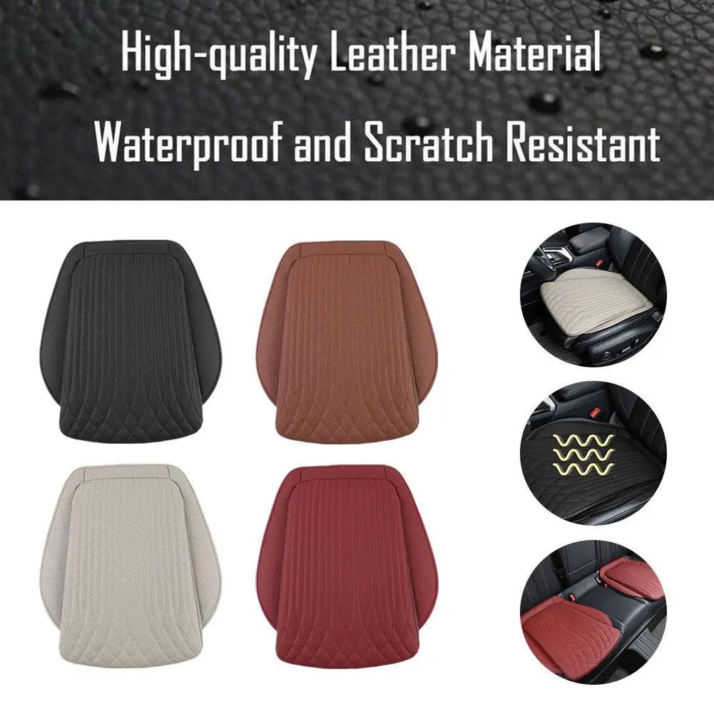 PU Leather Car Seat Cover With Memory Foam Protector - Smarsty