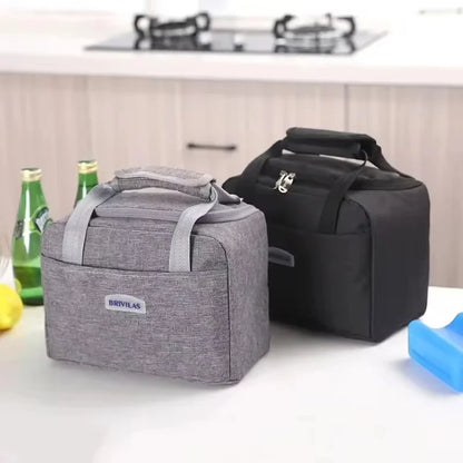 Insulated Portable Lunch Bag For Women Office Tote Compact - Smarsty